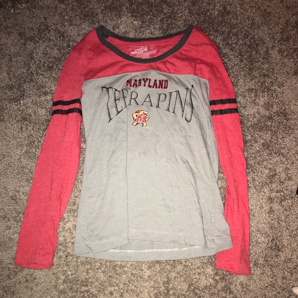 University of Maryland long sleeve tee